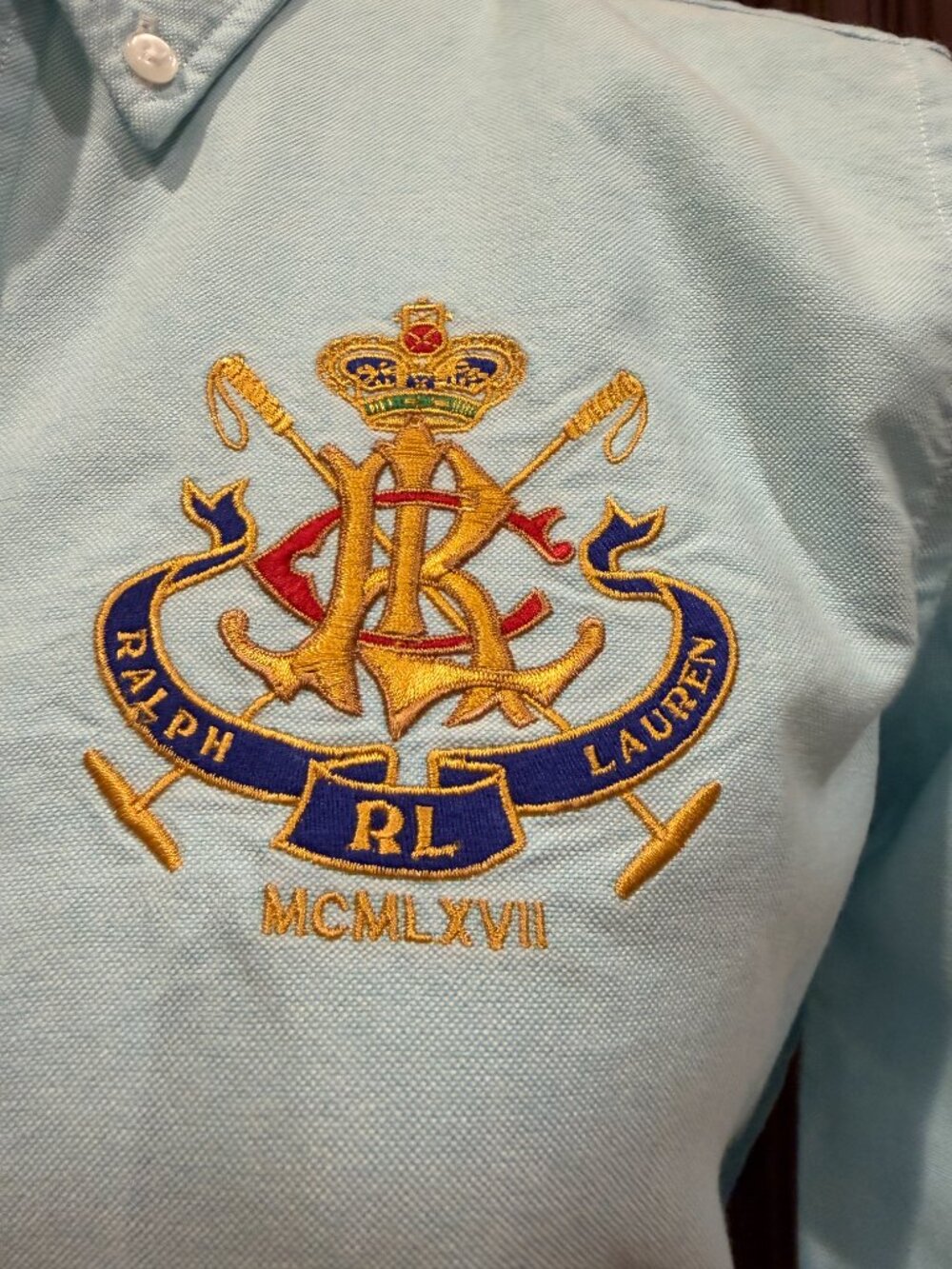 RALPH LAUREN SPORT LIGHT BLUE - SIZE 6 - Picture 4 of 8